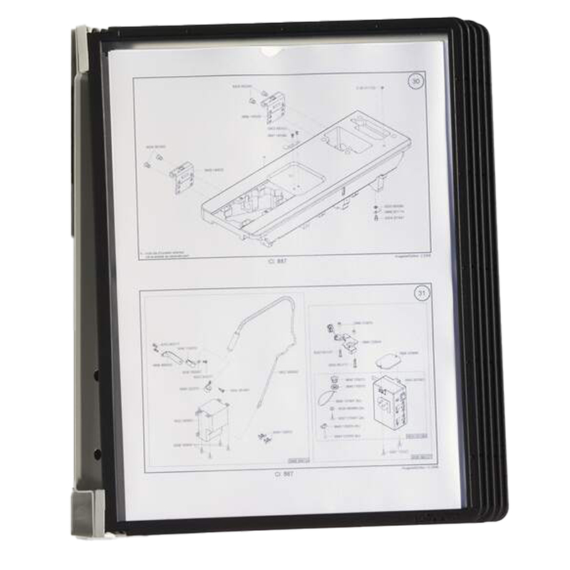 Leggio Vario Magnet Wall 5 pannelli Durable