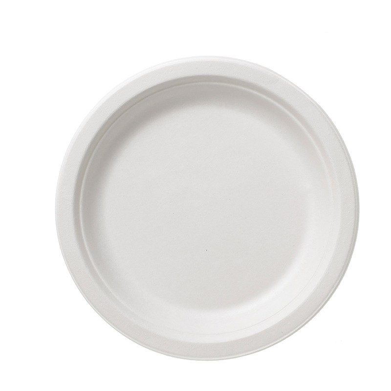 50 Piatti piani D260mm rotondo BIO Leone