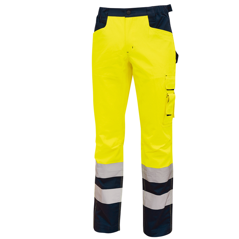 Pantalone invernale alta visibilitA' Beacon giallo fluo Taglia XL U-Power (delis