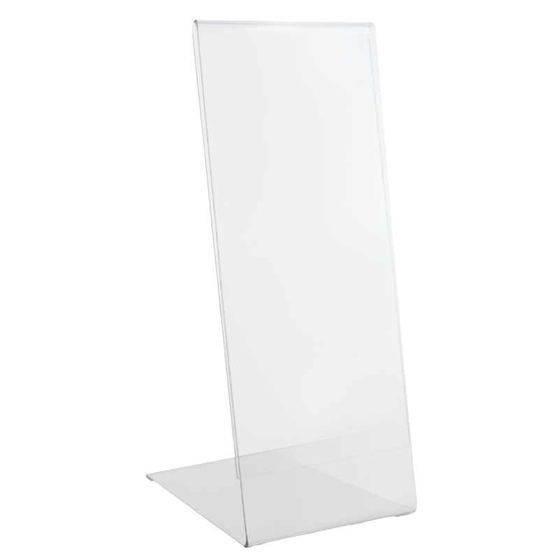 Display con base a L 1/3 A4 -10x21cm Lebez