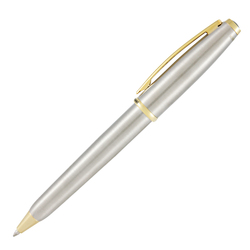 Penna sfera Aldo Domani punta M fusto silver Monteverde