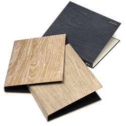 Raccoglitore Colorosa Wood 4R D30mm f.to utile 245x307mm col. ass. Ri.Plast