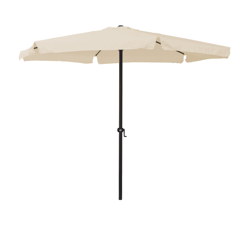 Ombrellone tondo D300cm ecru