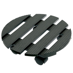 Trolley portavaso in WPC idrorepellente D 30cm