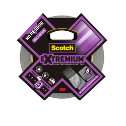 Nastro adesivo EXTRA resistente NOresidui 48mmx18m nero ScotchR