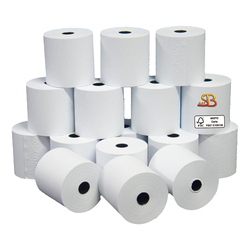 Blister 10 rotoli carta neutra 60gr 57mm x 35mt D 60mm per Calcolatrice