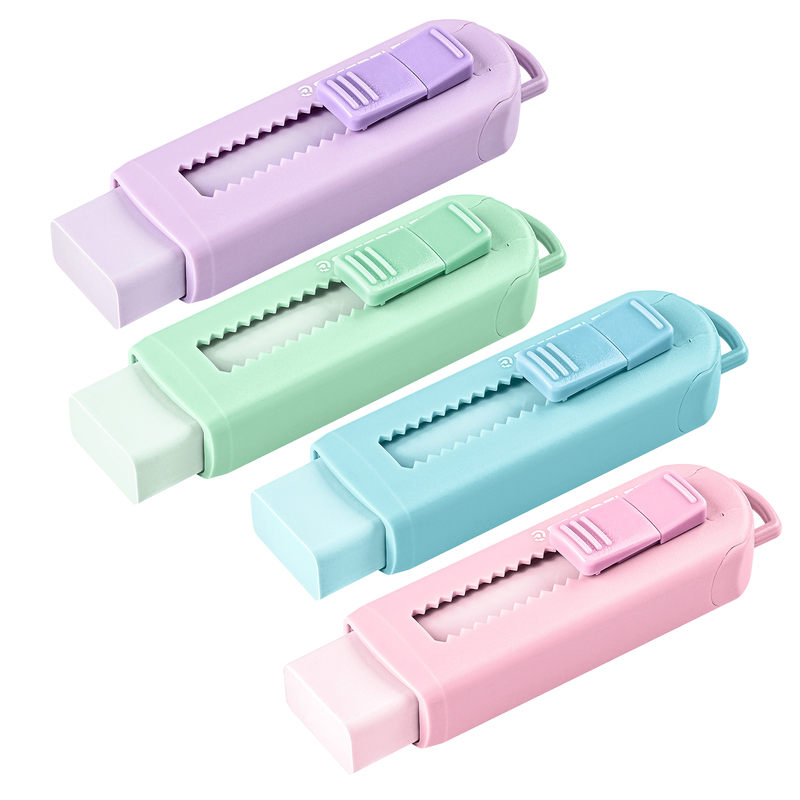 Gomma a scorrimento StaedtlerR eraser involucro colori pastello assortiti