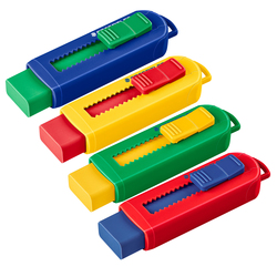 Gomma a scorrimento StaedtlerR eraser involucro colori vivaci assortiti