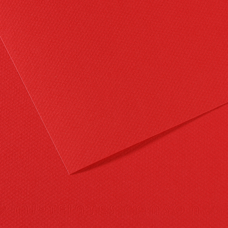 Foglio MI-TEINTES A4 cm 160 gr. 505 rosso vivo