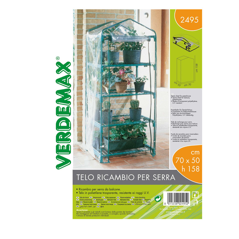Telo di ricambio per serra Azalea a 4 ripiani ( art. stagione invernale)