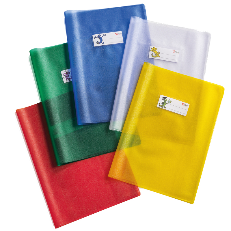 Coprimaxi PVC goffrato trasparente Emysilk c/alette 21x30cm giallo RiPlast