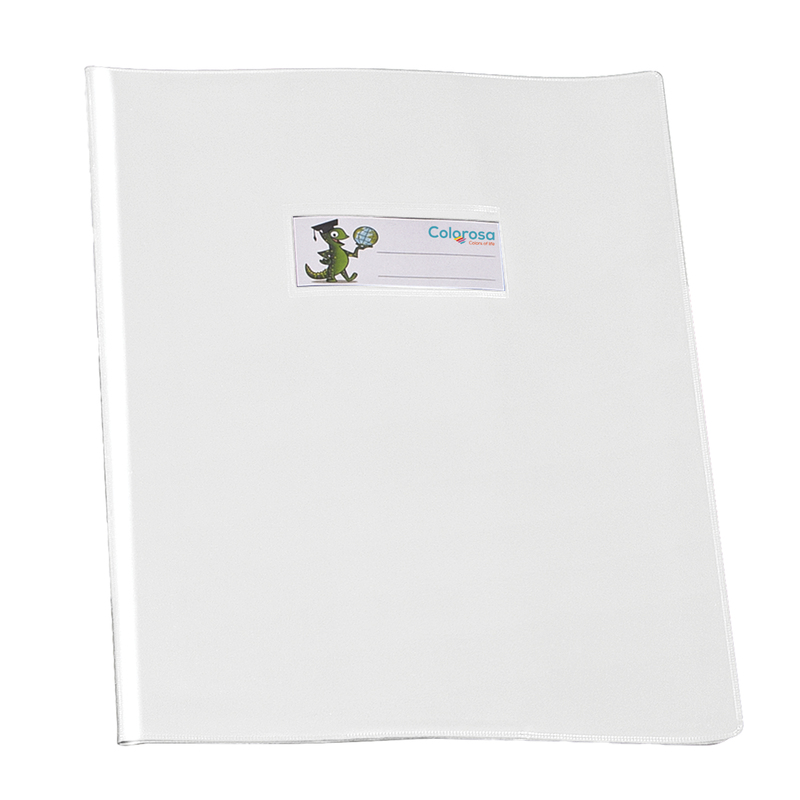 Coprimaxi PVC lucido coprente GreenLine 21x30cm c/alette bianco RiPlast