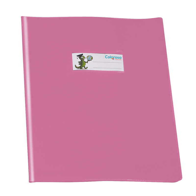 Coprimaxi PVC lucido coprente GreenLine 21x30cm c/alette rosa RiPlast
