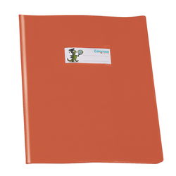 Coprimaxi PVC lucido coprente GreenLine 21x30cm c/alette arancione RiPlast