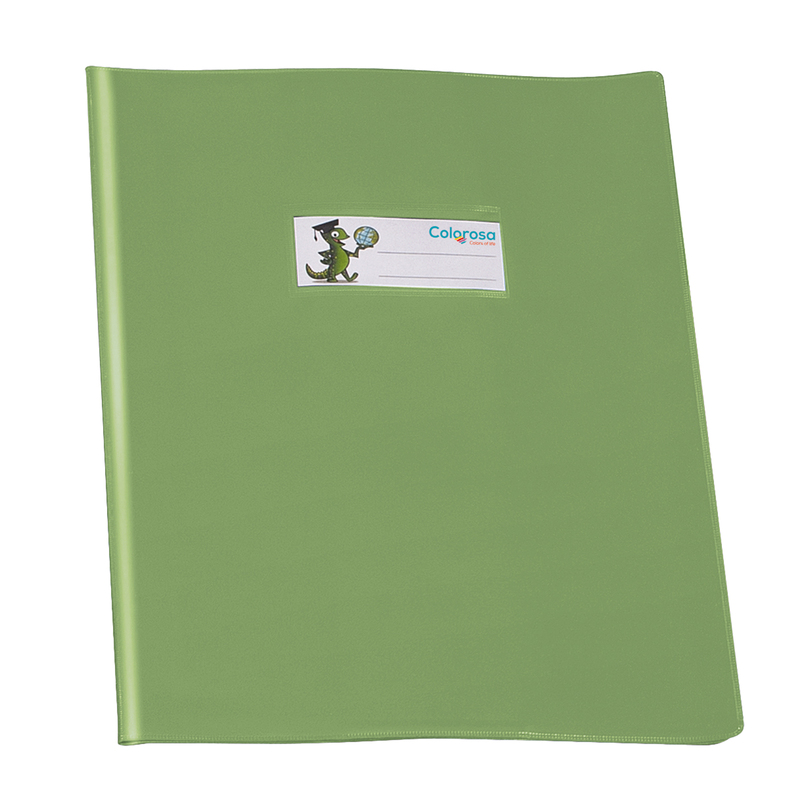 Coprimaxi PVC lucido coprente GreenLine 21x30cm c/alette verde chiaro RiPlast