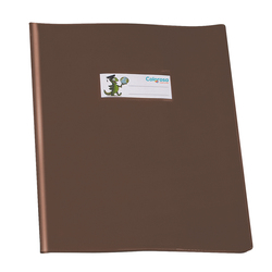 Coprimaxi PVC lucido coprente GreenLine 21x30cm c/alette marrone RiPlast
