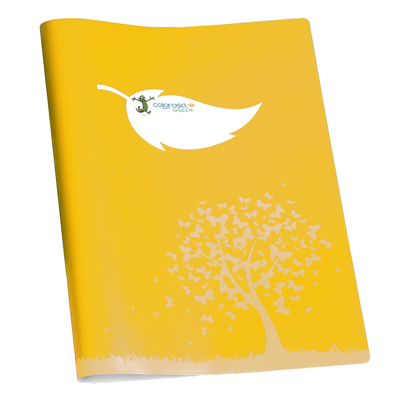 Coprimaxi Colorosa Green 21x30cm c/tasche giallo RiPlast