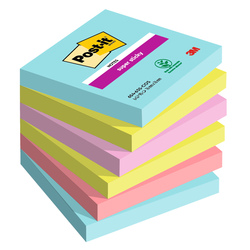 Cf. 6pz 90foglietti Post-itR Super Sticky 76x76mm 654-6SS-COS Cosmic