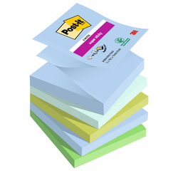Cf. 5pz blocco 90foglietti Post-itR Super Sticky Z-Notes 76x76mm R330-5SS-OAS