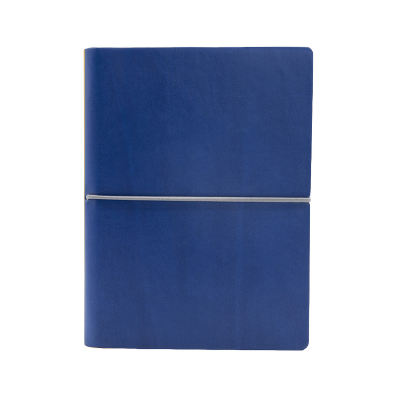 Taccuino EVO CIAK f.to 9x13cm fogli a righe copertina blu INTEMPO