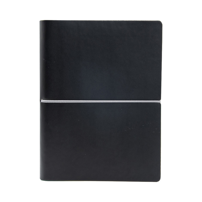 Taccuino EVO CIAK f.to 9x13cm fogli a righe copertina nero INTEMPO (delist)