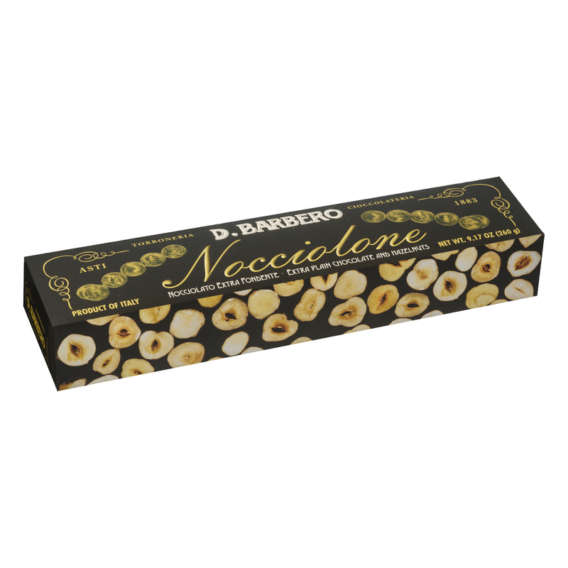 Nocciolone gusto fondente 260gr in astuccio Barbero-prodotto stagionale