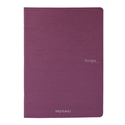 Maxiquaderno A4 38fg+2 90gr 1rigo Ecoqua original PM vino Fabriano