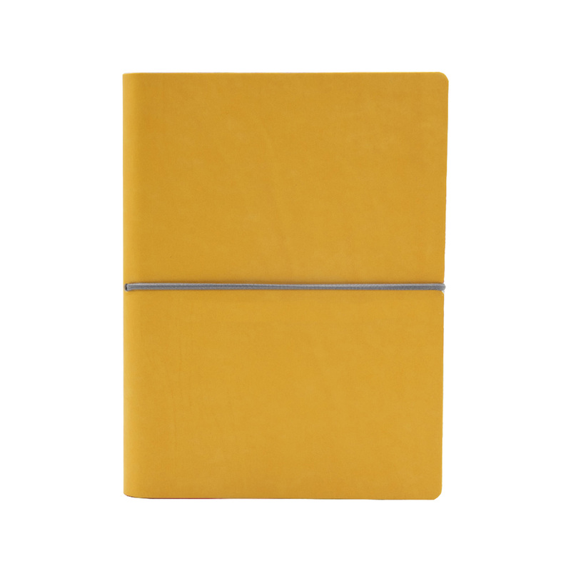 Taccuino EVO CIAK f.to 9x13cm fogli a righe copertina giallo INTEMPO