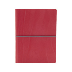 Taccuino EVO CIAK f.to 9x13cm fogli a righe copertina rosso corallo INTEMPO