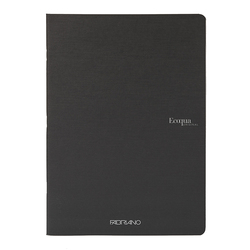 Maxiquaderno A4 38fg+2 90gr 5mm EcoQua original PM nero Fabriano
