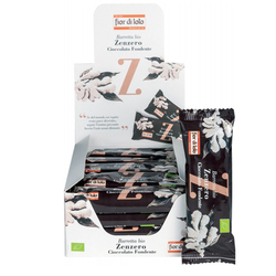 Barretta allo zenzero e cioccolato fondente 30gr Fior di loto - stagionale