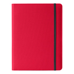 Portablocco Meet c/elastico dim. 31x25x1,4cm rosso InTempo