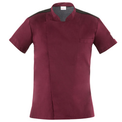 delist Giacca da cuoco Thiago a manica corta Tg. M bordeaux