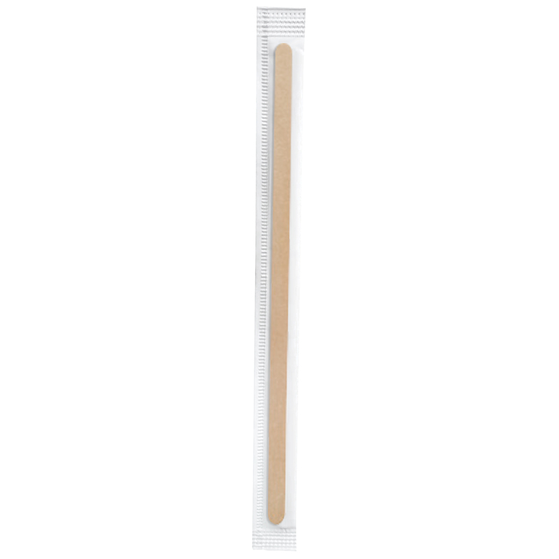100 Palettine caffE' di legno imbustati singolarmente 11cm Signor Bio