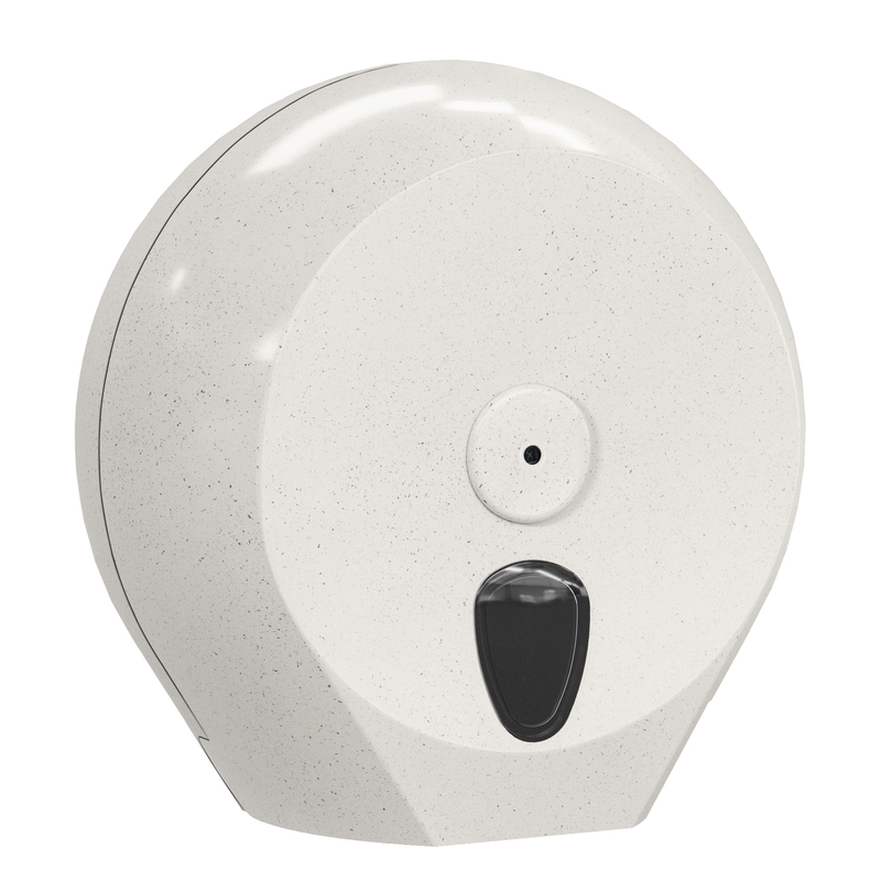 Dispenser carta igienica Mini Jumbo plus rotolo D 23cm bianco Woodplastic