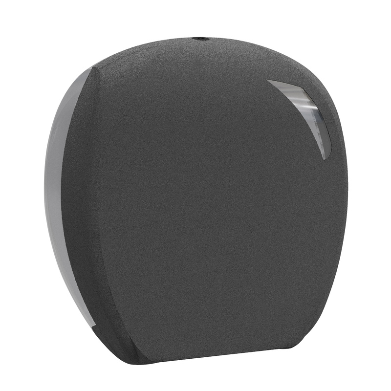 Dispenser carta igienica Mini Jumbo Skin Pietra rotolo D 24cm Mar Plast