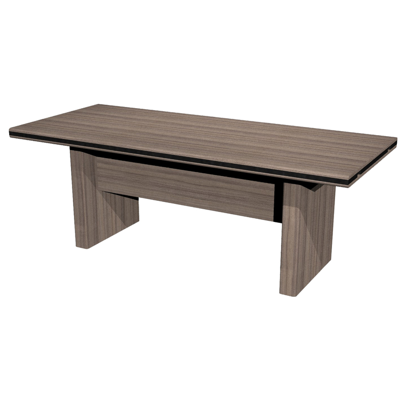 Scrivania direzionale 210x90cm ELEGANCE Noce Toscano