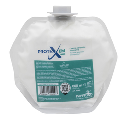 Crema mani Protexem Rinnova idratante emolliente in sacca ricarica da 800ml