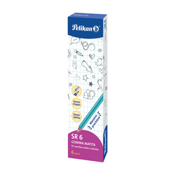 Box 6 gomma-matita SR-6 Pelikan