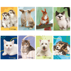 Maxiquaderno A4 20fg+1 80gr 4mm Cucciolissimi 2023 Blasetti