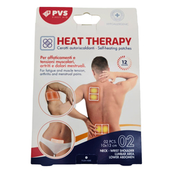 Scatola 2 cerotti riscaldanti 10x13cm Megaplast