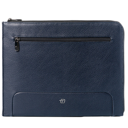 Office bag Gate Trended ecopelle dim. 20x26x2cm blu InTempo