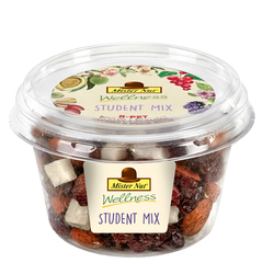 Mix frutta secca e semi Student mix bicchiere 125g Mister Nut