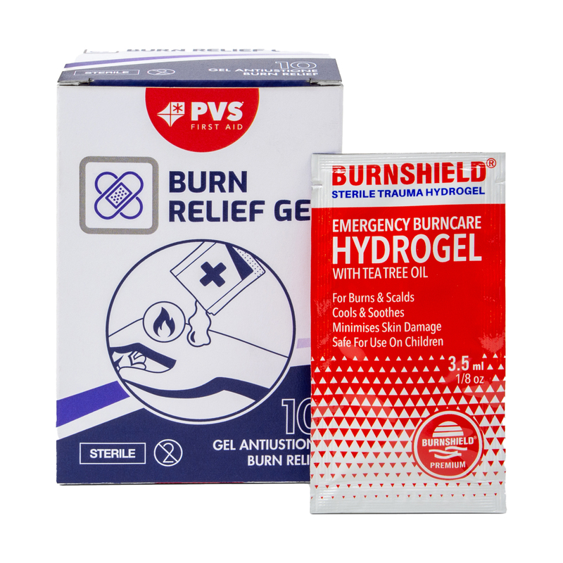 Astuccio 10 bustine gel sterile per ustioni BURNSHIELD 3,5 gr