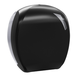 Dispenser carta igienica Mini Jumbo Skin Carbon rotolo D 24cm Mar Plast