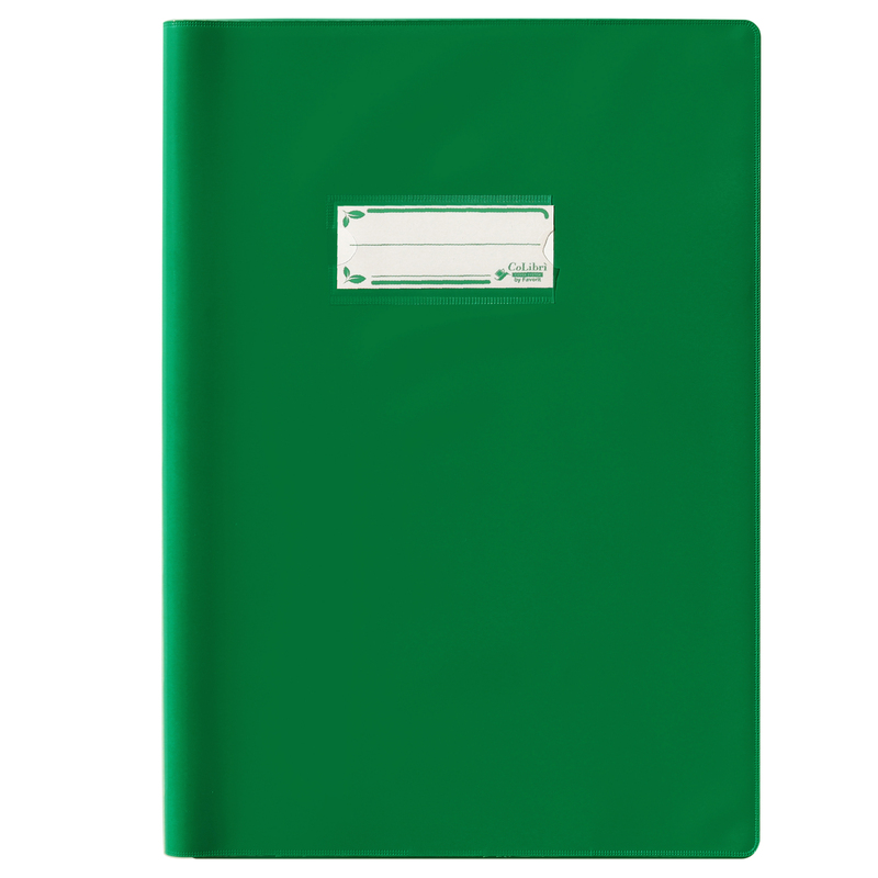 Coprimaxi eco-polietilene laccato 180my f.to A4 verde scuro ColibrI' by Favorit