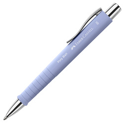 Penna a sfera 0,7mm Poly Ball Urban fusto pale iris Faber Castell