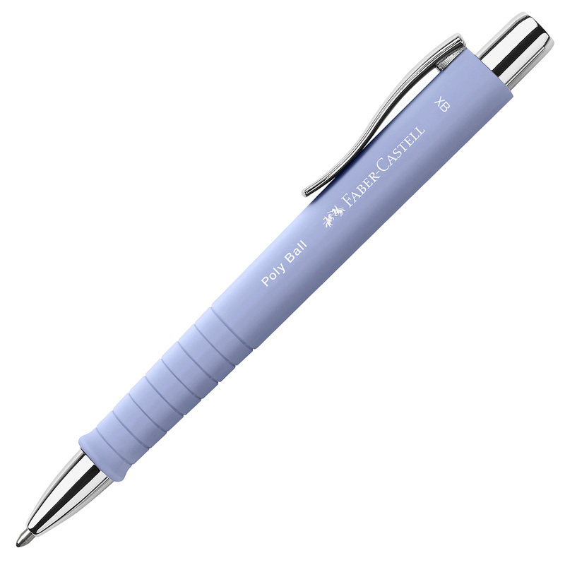 Penna a sfera 0,7mm Poly Ball Urban fusto pale iris Faber Castell
