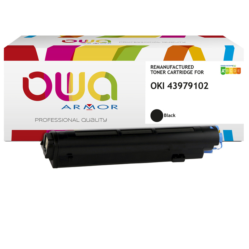 Armor  Toner Compatibile per Oki  Nero 43979102  3.500 pag