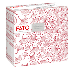 50 tovaglioli 40x40cm Linea tablewear Biloba bordeaux Fato